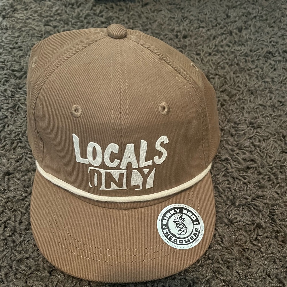 Binky Bro locals only child sized hat